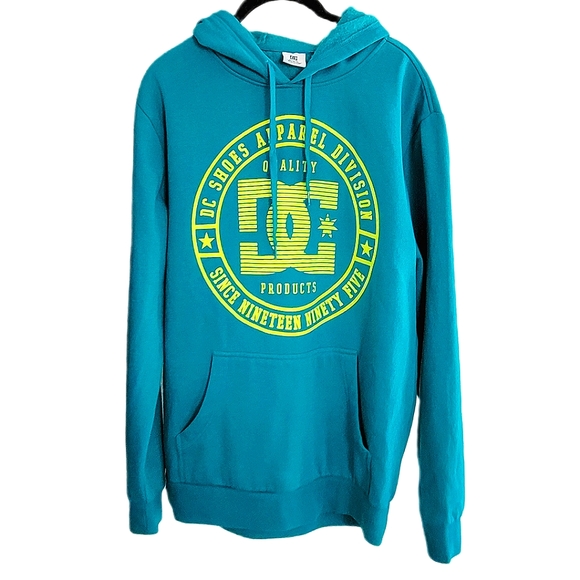 Men's DC Shoes Apparel Skate Hoodie Sweater Size Medium - Picture 1 of 3